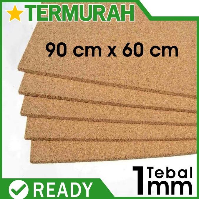 

Cork Board 1mm Pin sheets Sheet gabus lembaran patah polos mading