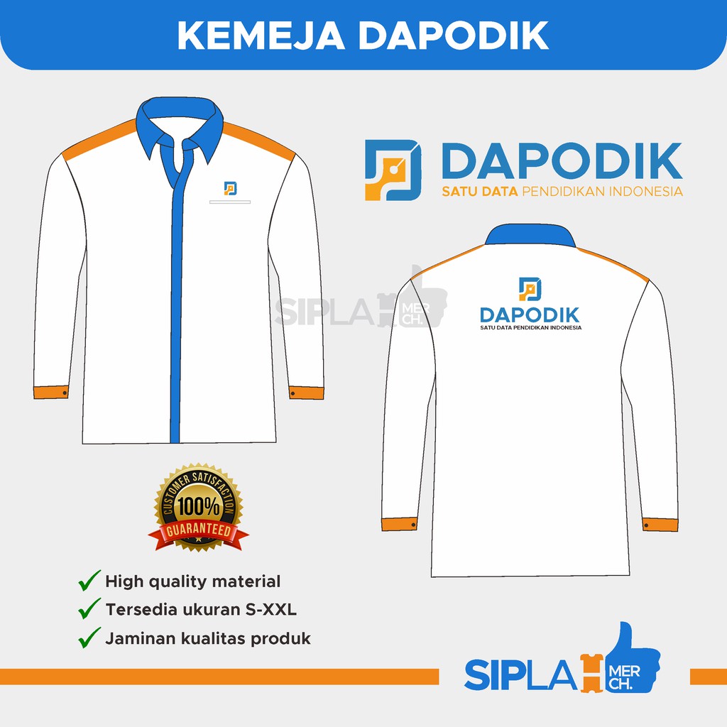 KEMEJA DAPODIK-LENGAN PANJANG