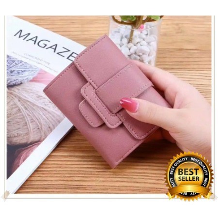 Bayar di tempat Dompet Import wanita Korea import dompet lipat