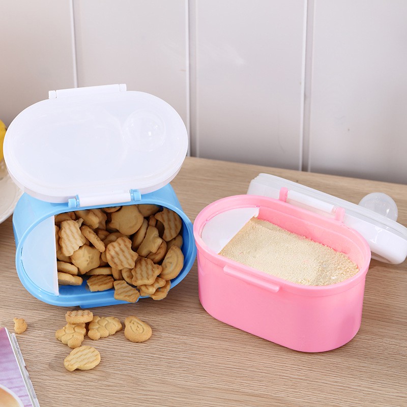 Tempat Kotak Penyimpanan Susu Bubuk Biskuit Snack Bayi Toples MB921