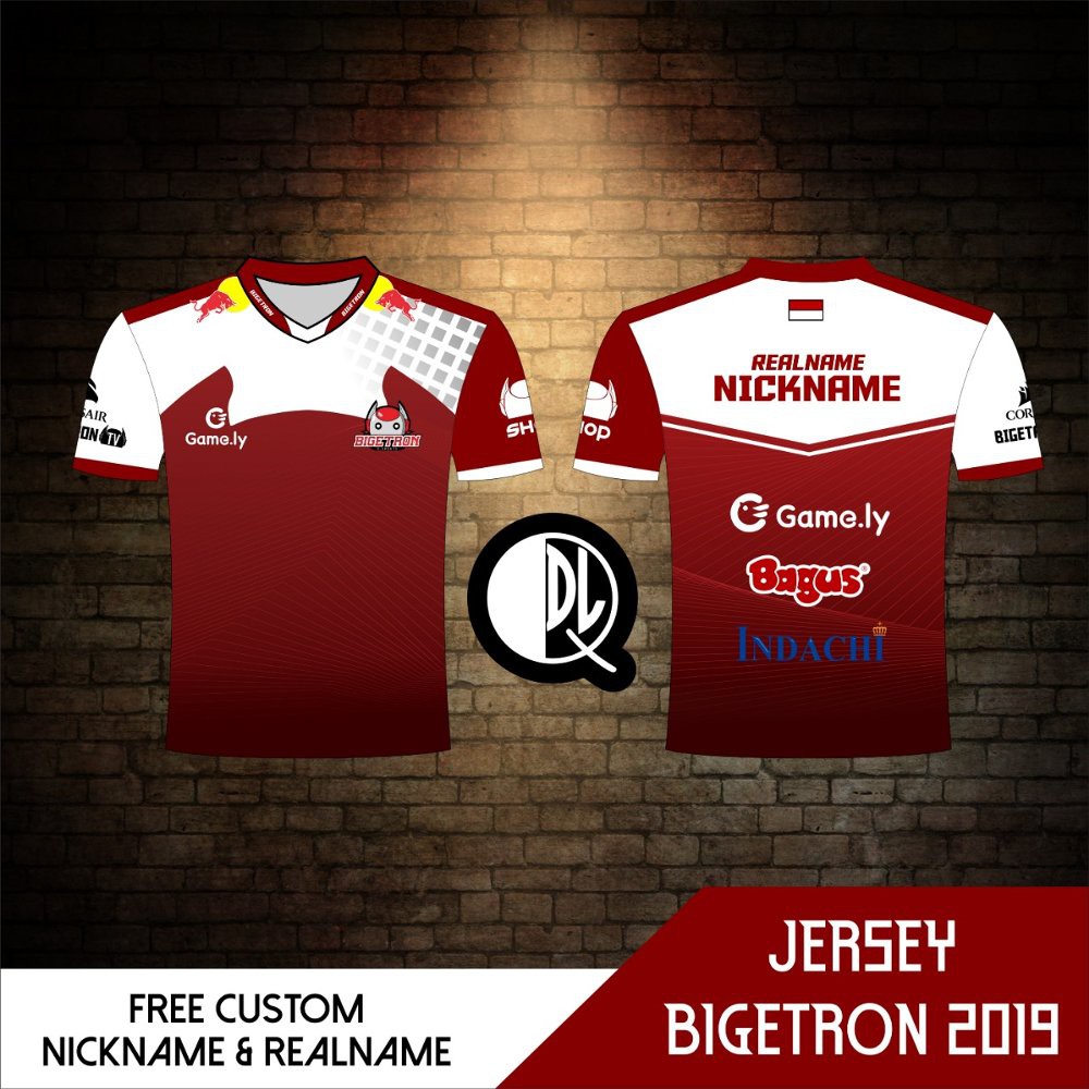 JERSEY BAJU  KAOS GAMING GAME CUSTOM Bigetron BTR  2022 ML 