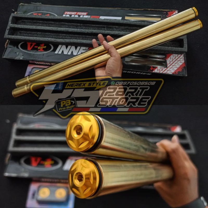 as gold 31 megapro tiger GL inner tube set tutup