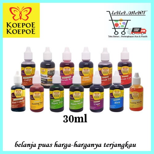 

Pewarna Makanan Koepoe Koepoe 30ml lengkap