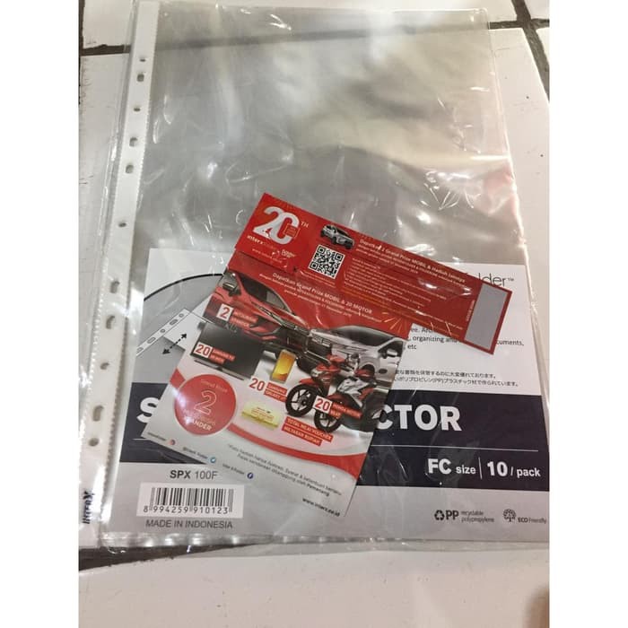 

PP Pocket INTER X Folio (Set) Murah