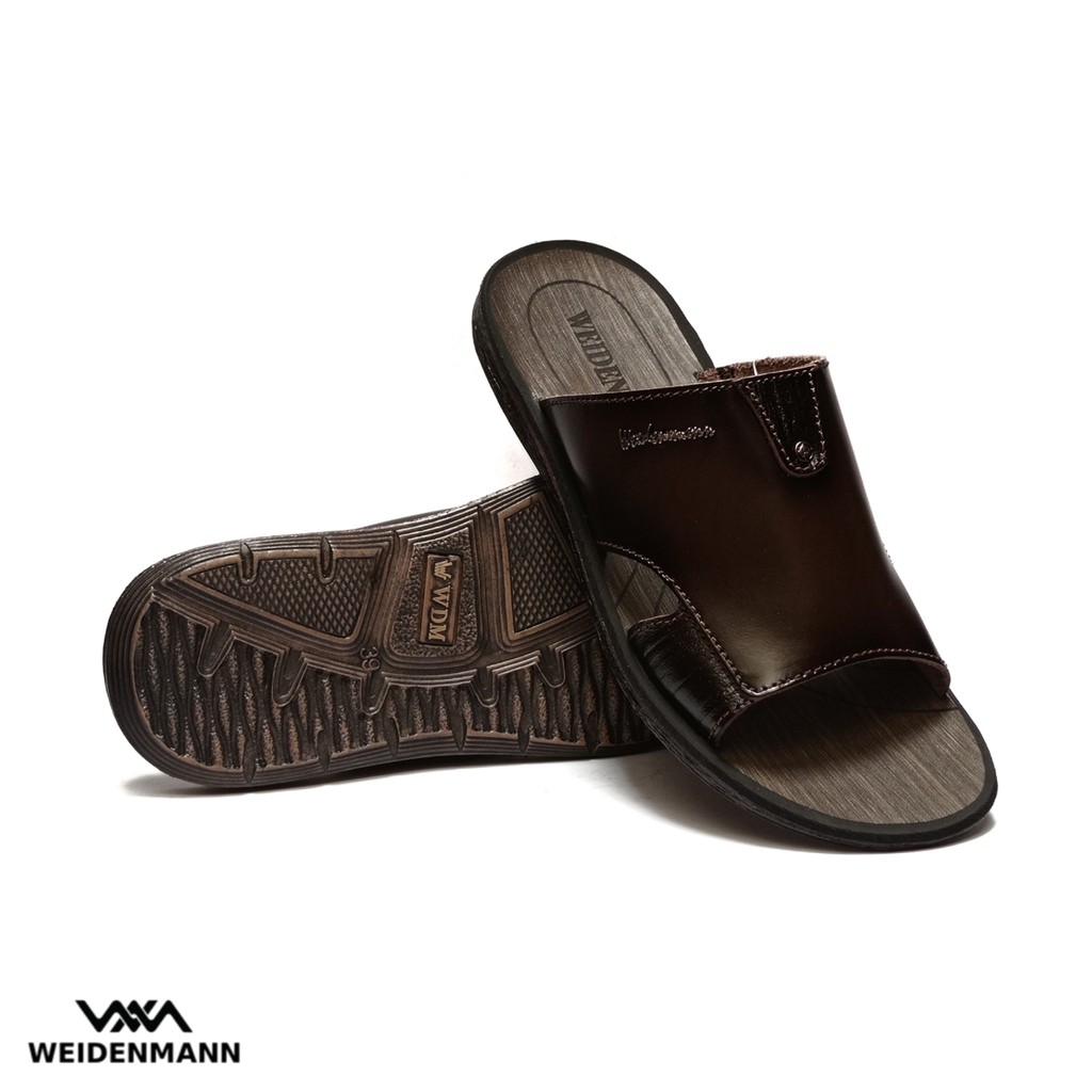 [COD] Sandal Slide Kulit Weidenmann Terbaru Original (YB-003) | Sandal Kulit Asli Kasual | Kulit Ori