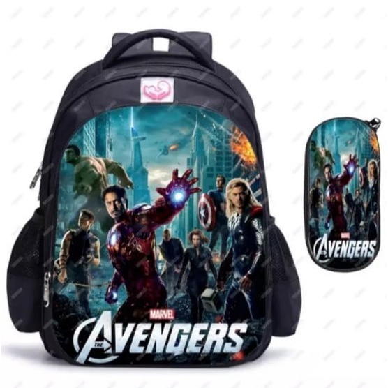 Tas Anak Laki Laki Model New Hero AVGR Ransel Sekolah Paud TK SD