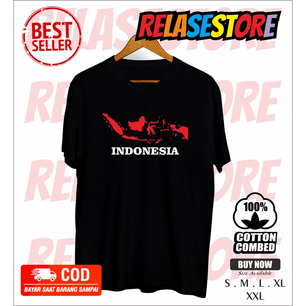 MURAH BAJU PETA INDONESIA/KAOS PETA INDONESIA/T-SHIRT PETA INDONESIA