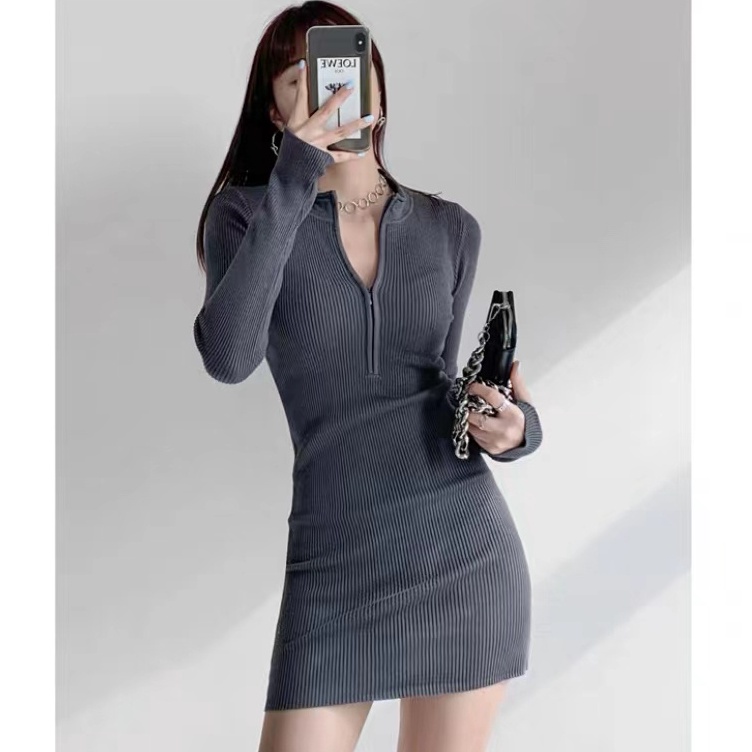 【MISSHONEY】Sexy Korean Bodycon Mini Dress 7317 (S/M/L)