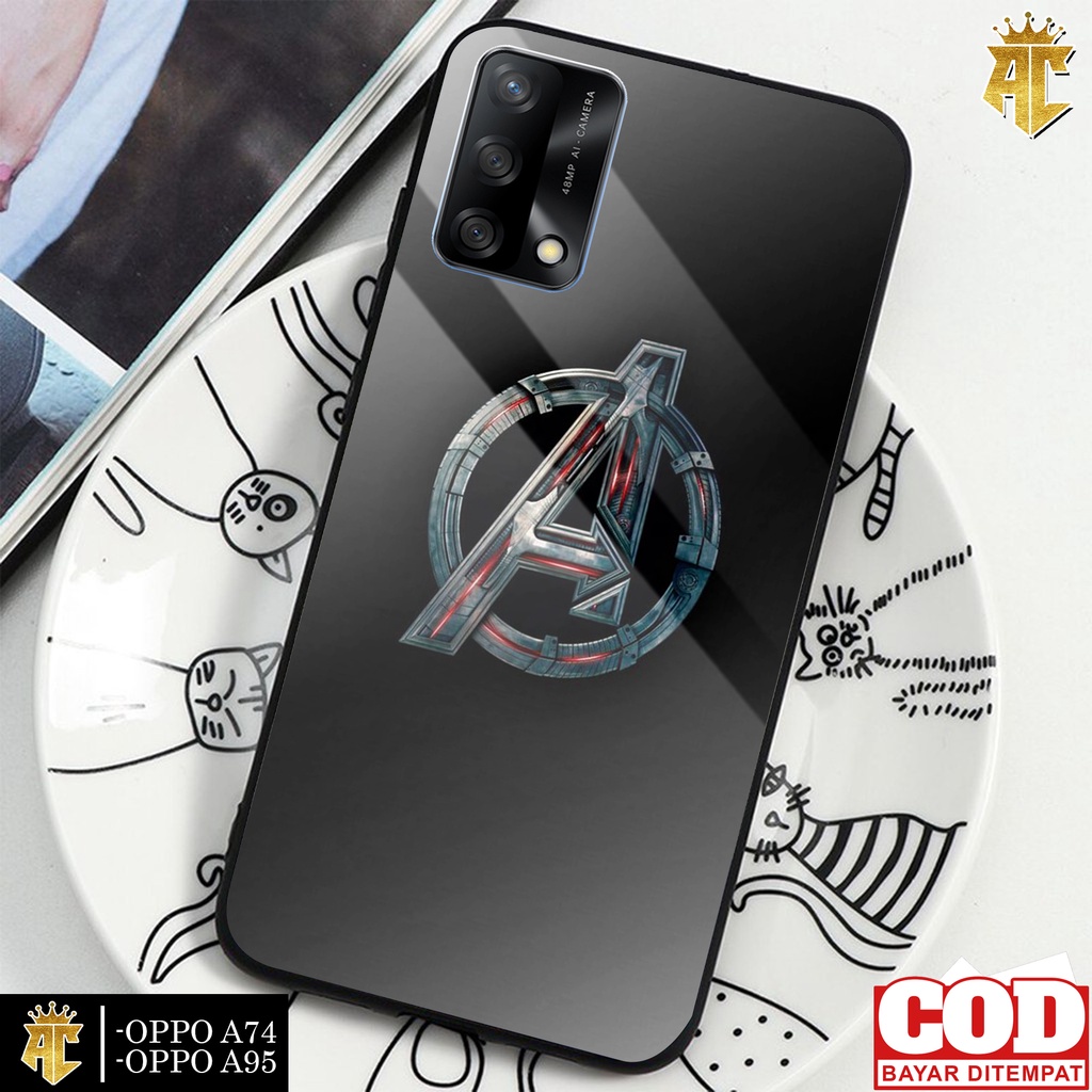 Case OPPO A74/OPPO A95 - Casing OPPO A74/OPPO A95  Terbaru 2021 AERO CASE [ AVG ] Silikon OPPO A74/O
