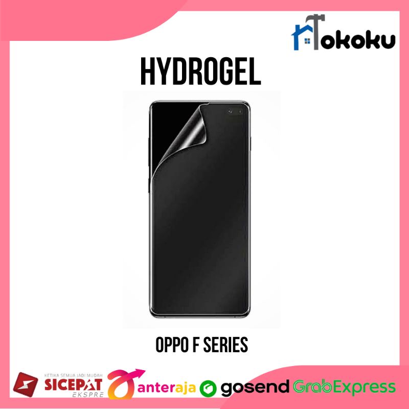 Anti Gores Hydrogel Oppo F7 F9 F11 F11 Pro | Screen Protector