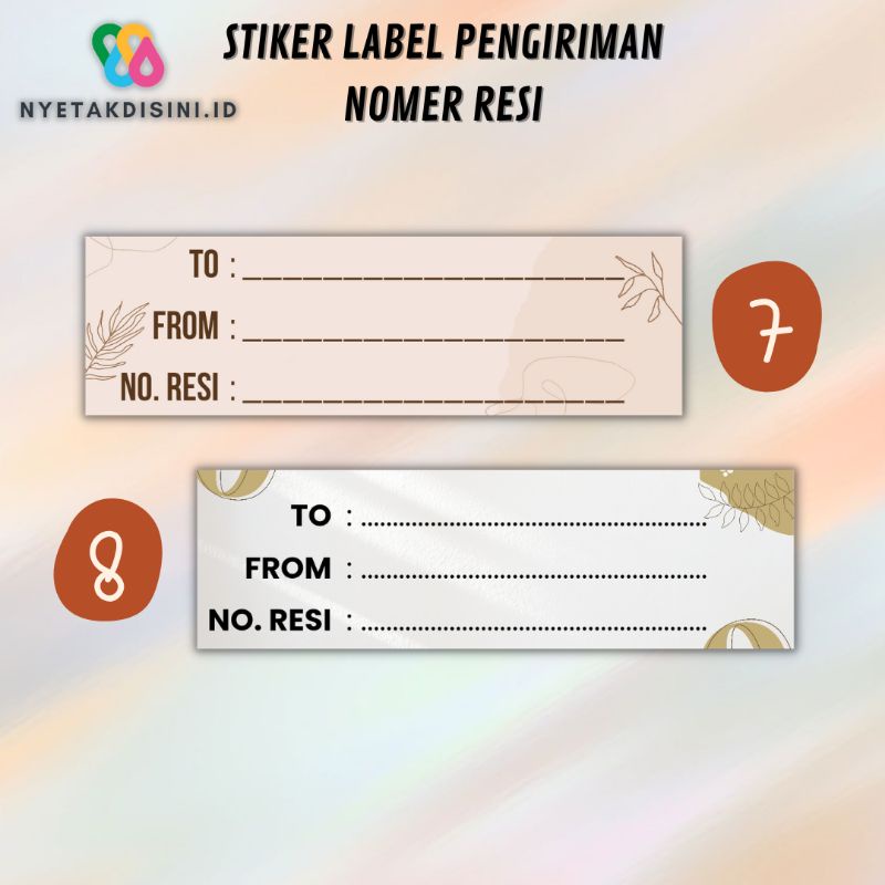 

TERLARIS STIKER PENGIRIMAN TERMURAH STICKER STIKER LABEL RESI PENGIRIMAN NOMER RESI