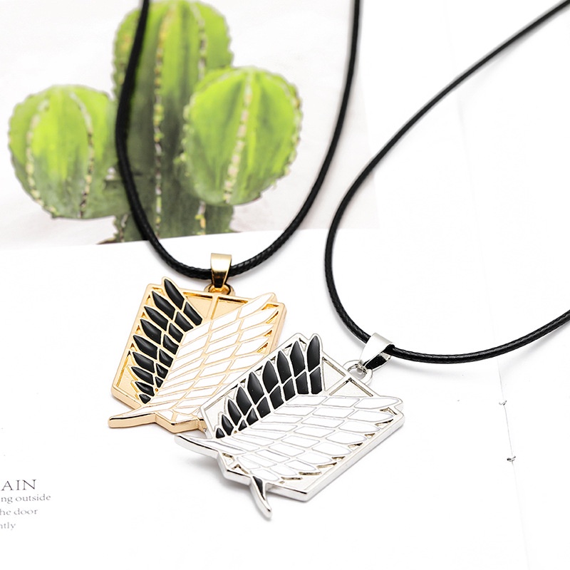 Liberty Wings Liontin Kalung/paduan Pasangan Liontin Aksesoris Fashion Unisex - ol