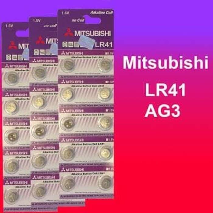 Jual Baterai Battery Mitsubishi LR41 AG3