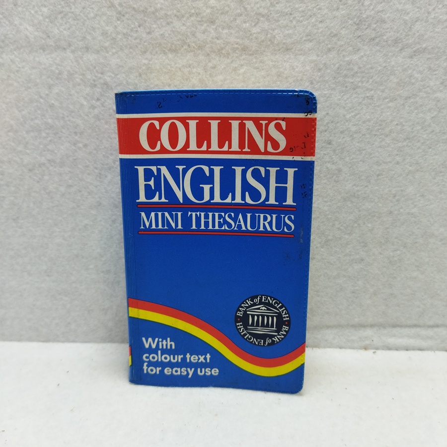 Jual buku bekas Collins English Mini Thesaurus Shopee Indonesia