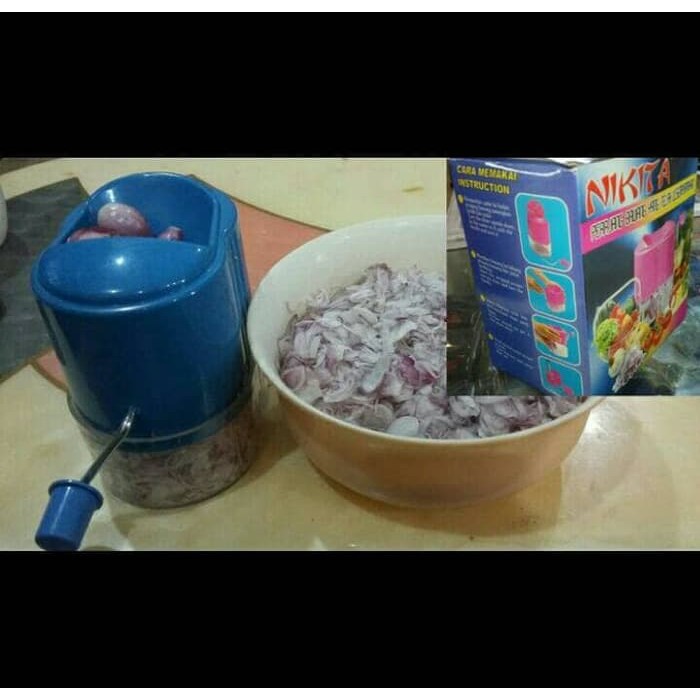 Promo Mesin Pengiris Bawang Alat Gilingan Cacah Potong Brambang Goreng Acar Terlaris