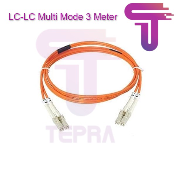 Patch Cord Fiber Optic LC-LC Multi Mode 3 Meter Duplex| Patch Cord MM