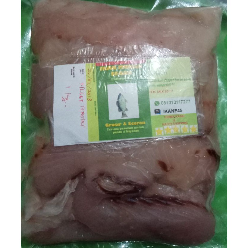

FILLET IKAN TENGIRI SIAP KEROK SIAP GILING