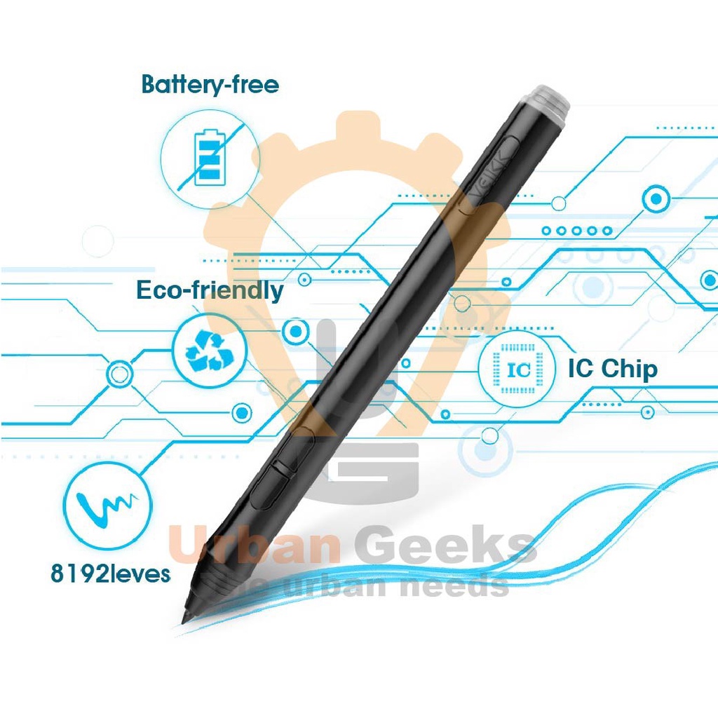 PEN Drawing Tablet Veikk P002 Passive Stylus Pen for A50 A15 Repalcement