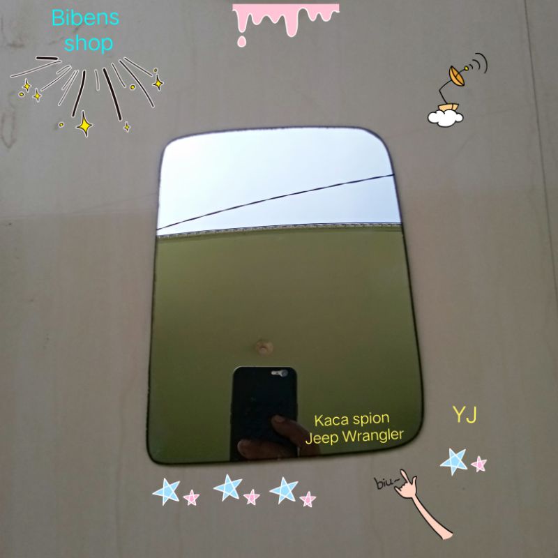 Kaca Spion Sepion Taft Rugger RUGGER  kanan ready kiri ready  cuma kacanya doang.