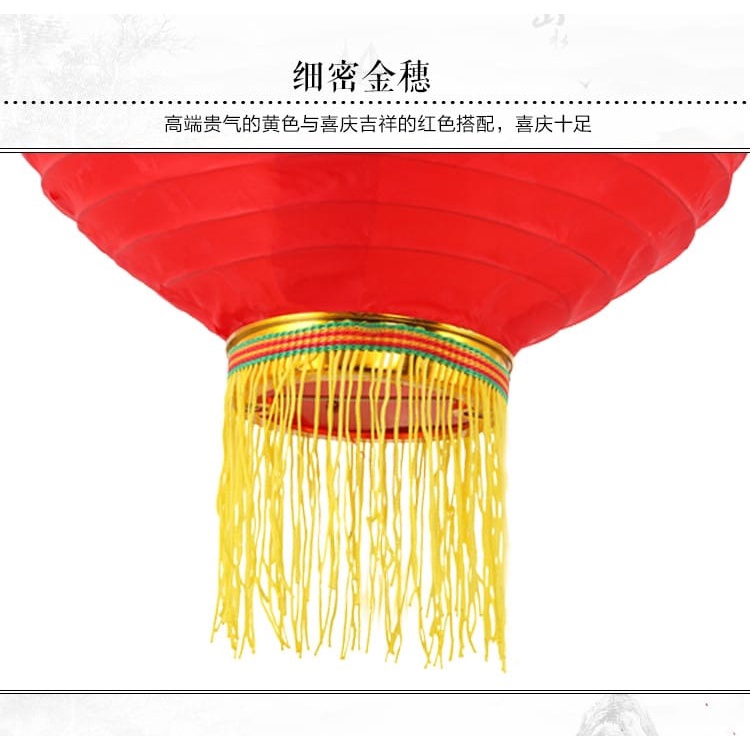 Lampion Gantung Imlek Lampion Kain Sutra Besar Premium / Lampion Dekorasi Hiasan Kelinci 2023 Chinese New Year