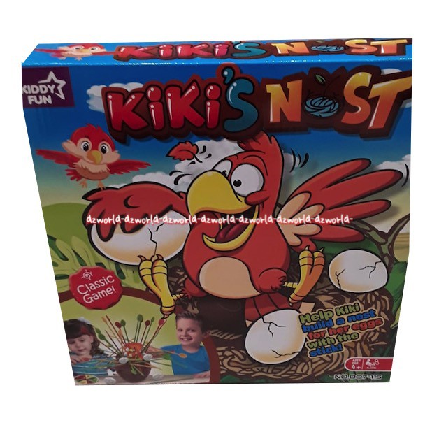 Kiddy Fun Kiki Snost Classic Games Mainan Tarik Telur Ayam Chicken Egg Eggs Kikisnost Kiddyfun