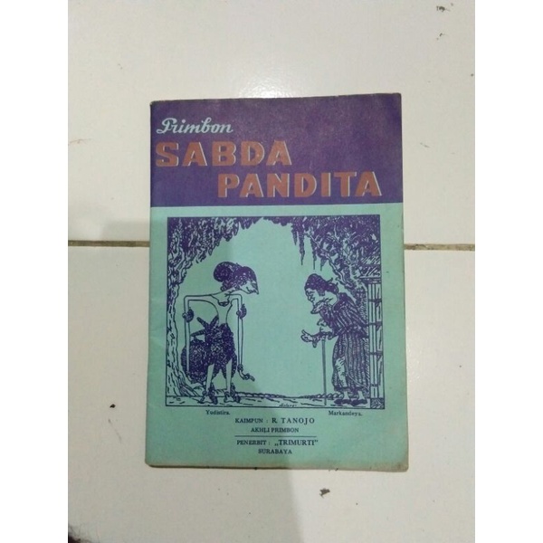 buku langka primbon sabda pandita
