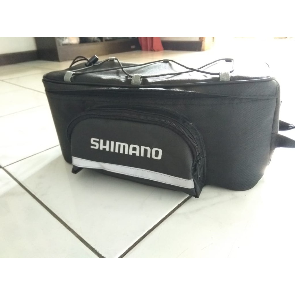 tas sepeda tas panier Single bagasi belakang sepeda lipat Sepeda Gunung