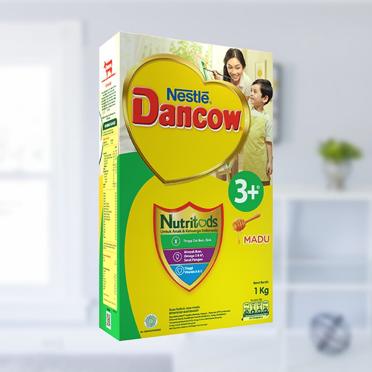 

[GTStore] Nestle Dancow Nutritods 3+ 400g - Vanila dan Madu