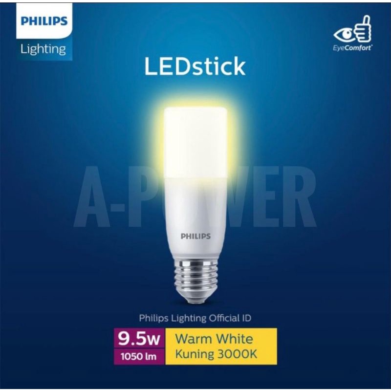 Philips - Lampu LED Stick 9.5W (Kuning)