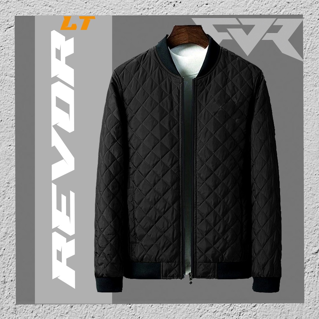 Revor LT Jaket Motor Windproof Quilted /Black / Army / Maroon / Navy