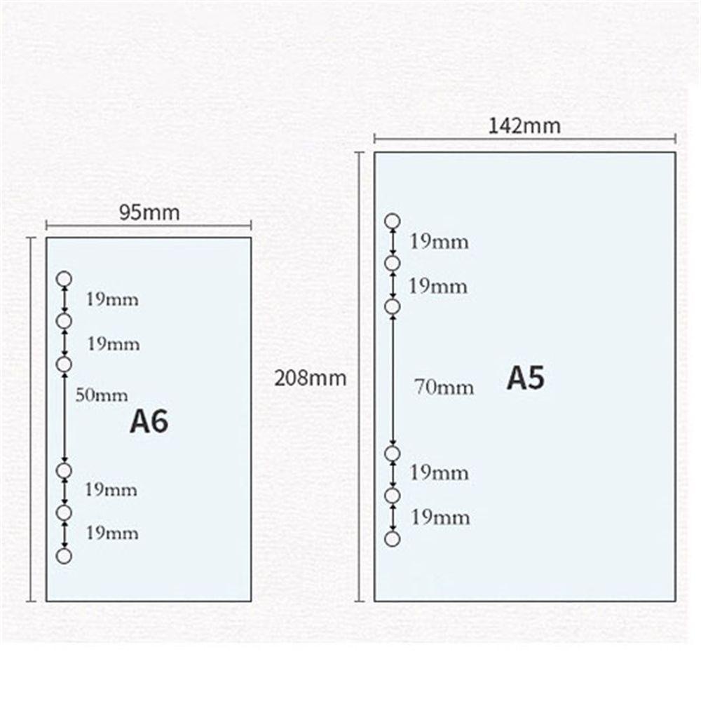 [Elegan] Notebook Cover Perlengkapan Kantor Perlengkapan Sekolah Map Binder Planner Cover Jurnal Cover 6cincin Binder Glitter Sequin Cover