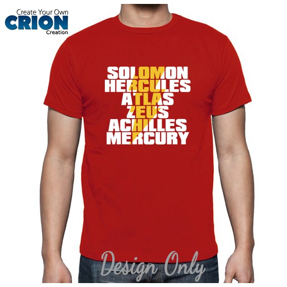 Kaos Shazam - Solomon Hercules Atlas Zeus Achilles Mercury - By Crion