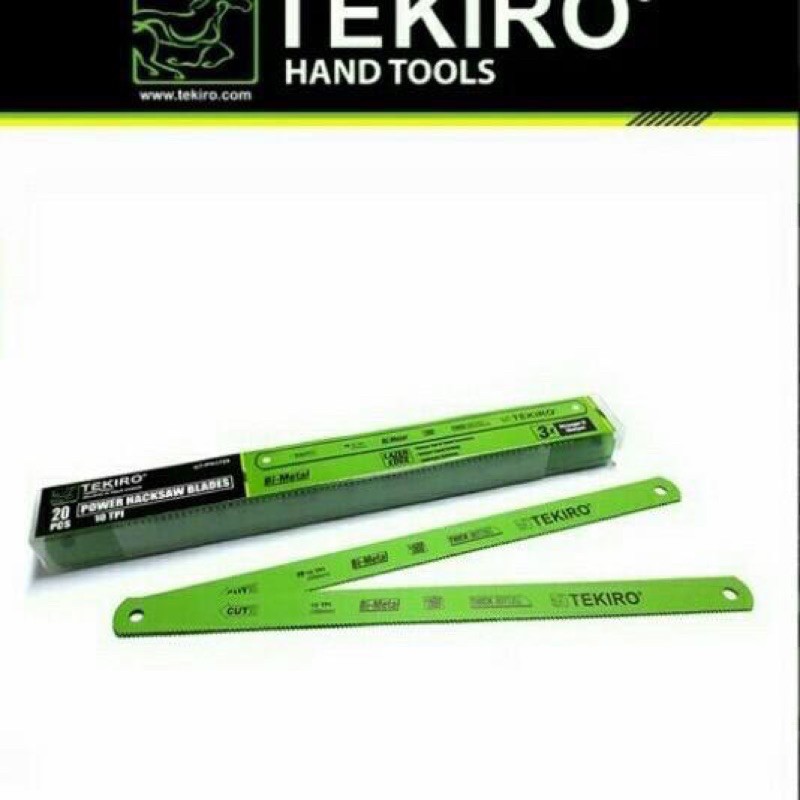 Mata Mesin Gergaji Besi 10 TPI 14&quot; ~ 16&quot; inch / Power Hacksaw Blade isi 1 piece TEKIRO USA