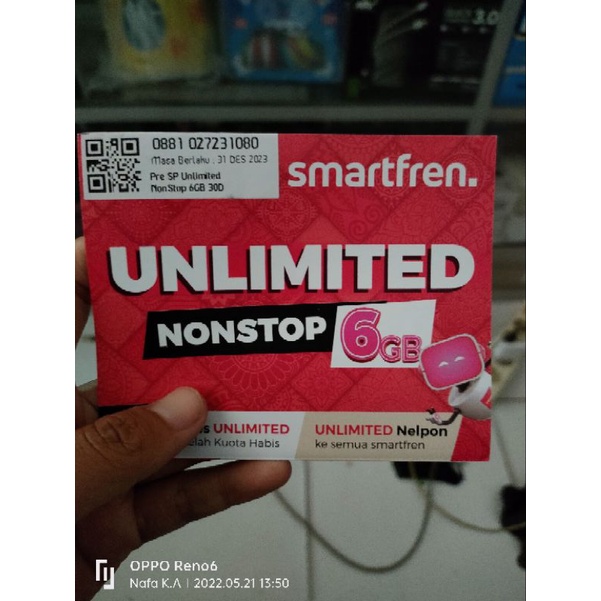 kuota Smartfren 6gb unlimited