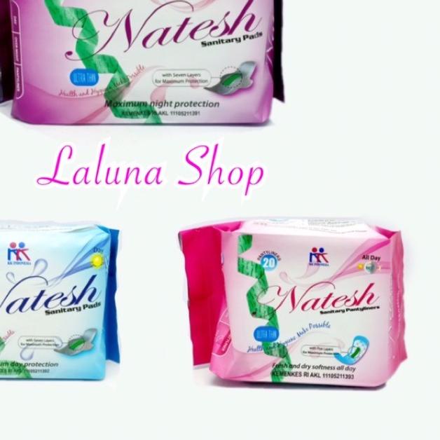 ♘ Pembalut Natesh Panty Day Night ✥