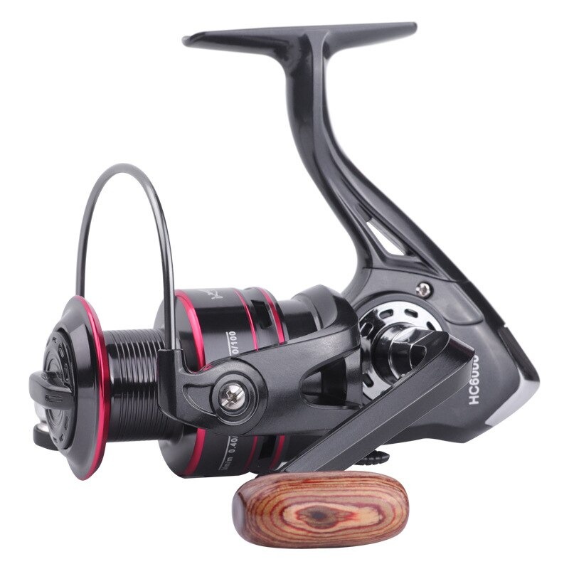 LINNHUE HC3000 Series Reel Pancing Spinning Fishing Reel 12 Bearings 5.2:1 Gear Ratio 8Kg