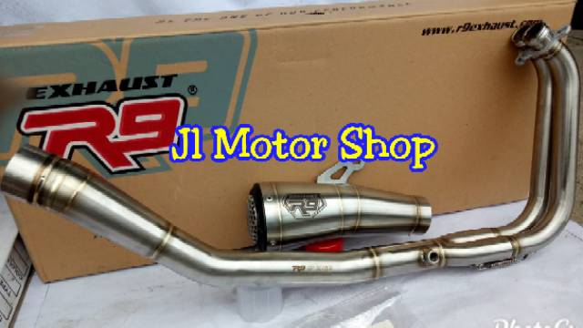 Knalpot R9 Gp Ss  Stainless CBR 250 RR - CBR250RR - CBR250 RR Original