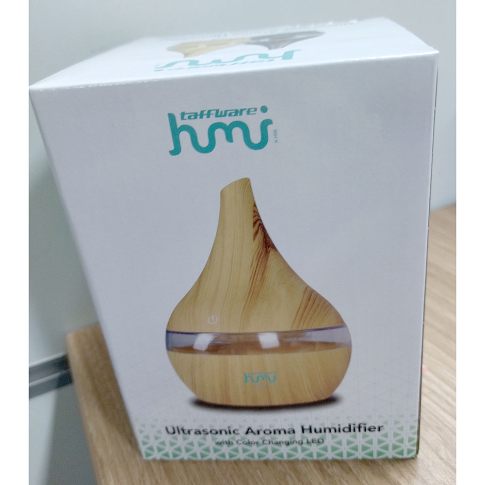 KBAYBO Humidifier Diffuser Aromatherapy Ultrasonic Air Wood Grain KBAYBO TaffWare 300ml-6