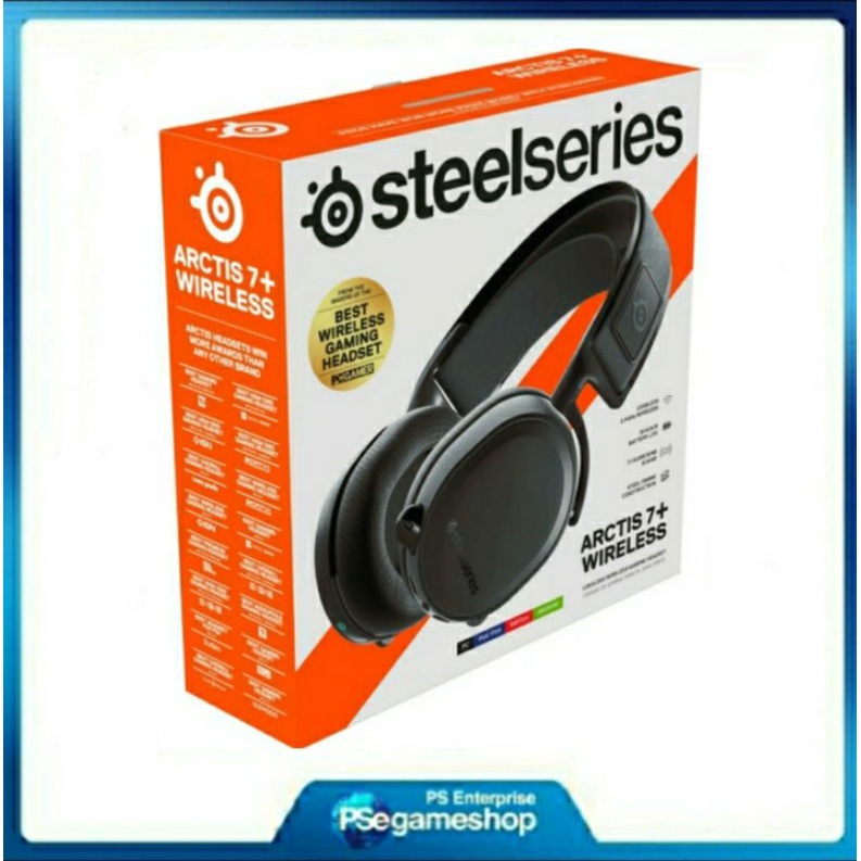 Steelseries Arctis 7+ Wireless with type C dongle, compatible with PS5 and PC