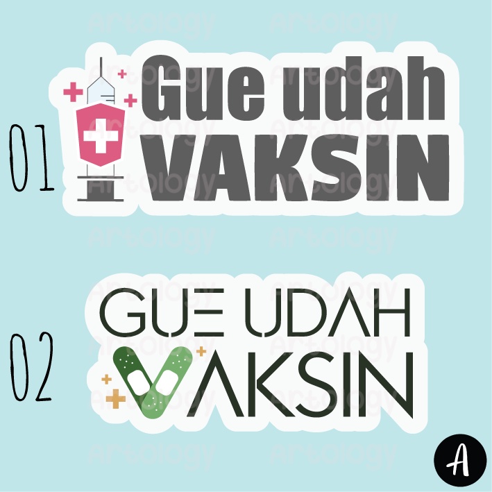 

Sticker Sudah Vaksin Covid 19 Label Stiker Waterproof DIY Jurnal Planner Vaccine Vaccinated Corona