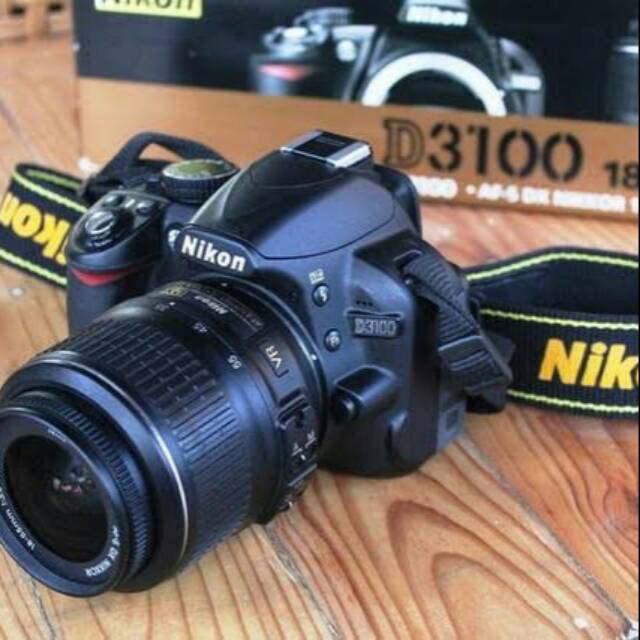 Kamera DSLR d3100 bekas