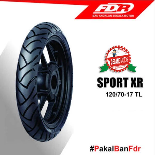 BAN LUAR 120/70-17 TL FDR RING 17 SPORT XR