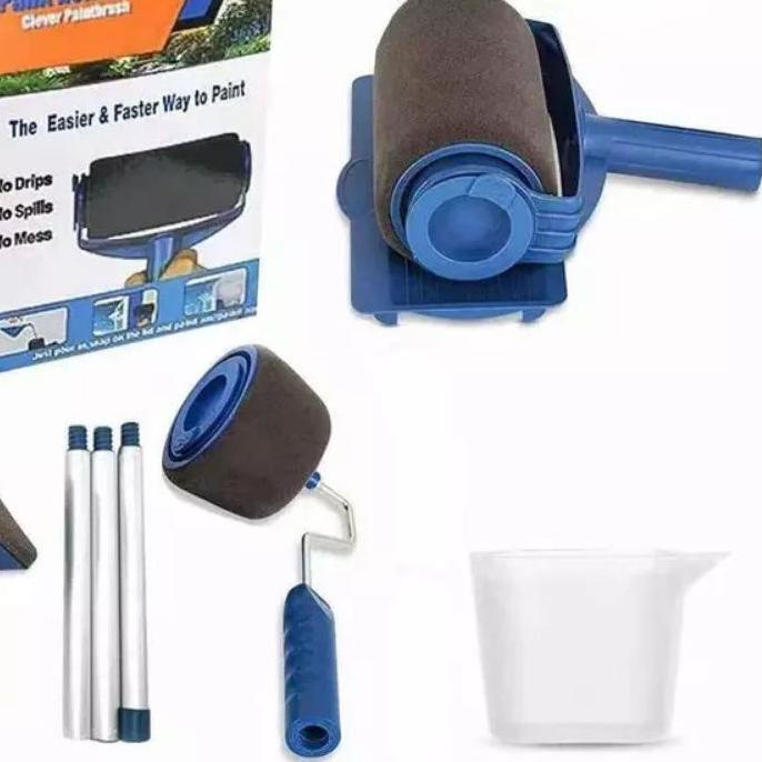 ➷ Paint Roller Pro Kuas Anti Tumpah 8 in 1 Kuas Pintar ✴