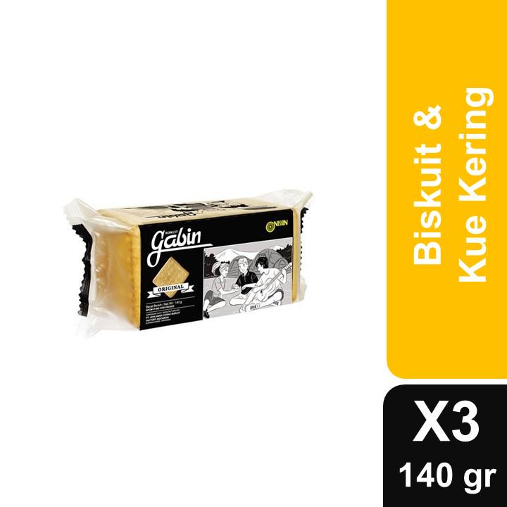 

Nissin Gabin Original 140 gr x 3 pcs