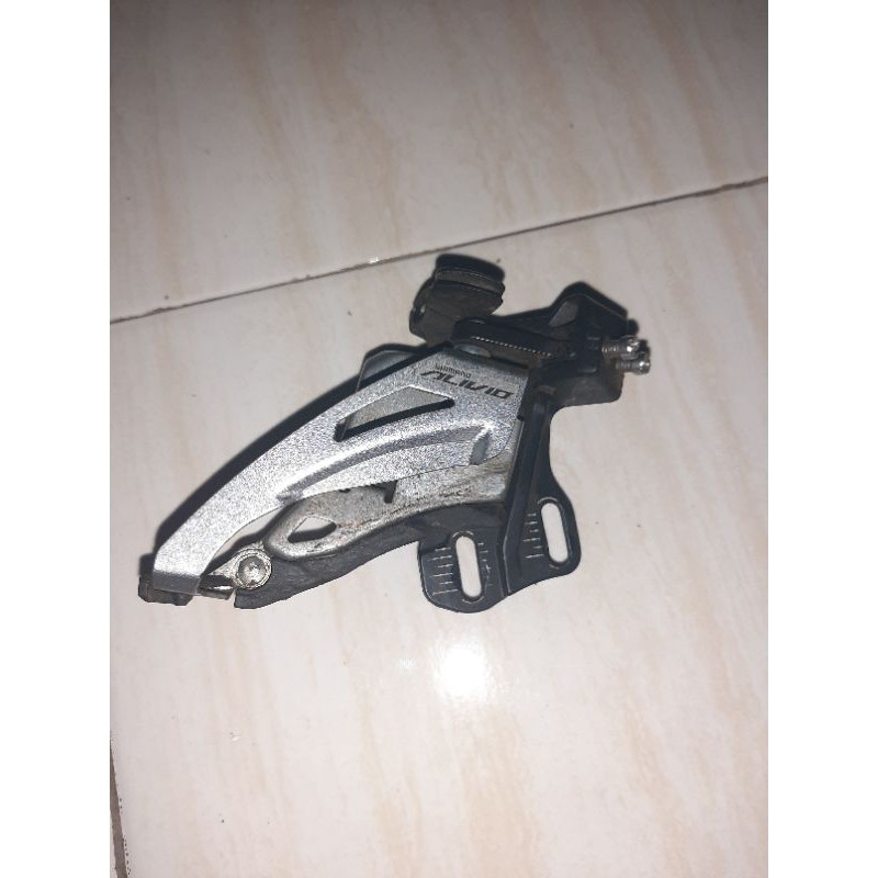 Crank Shimano MT210, FD dan Shifter Alivio 2 speed