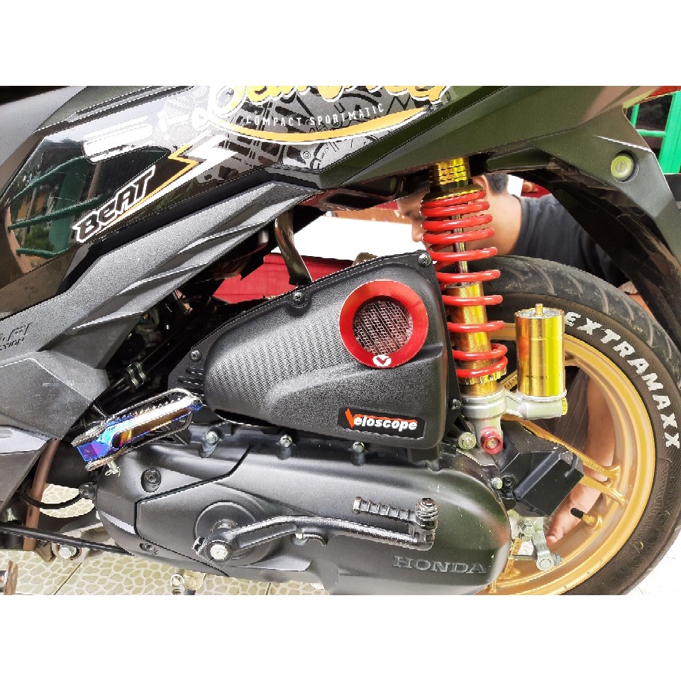 COVER FILTER UDARA HONDA SCOOPY BEAT ESP VELOSCOP ORIGINAL HONDA TUTUP VARIASI VELOSCOPE HONDA
