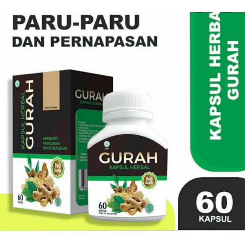 

Kapsul Herbal Gurah Untuk Batuk