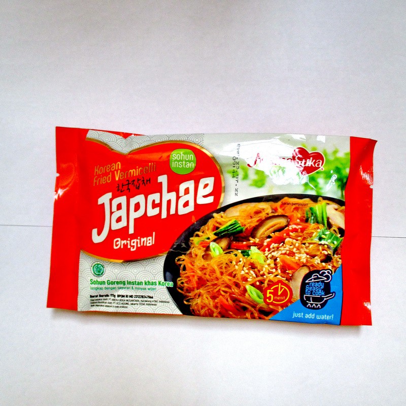 

MamaSuka Topokki Japchae Original Sohun Goreng 110 Gr (Ready To Cook)