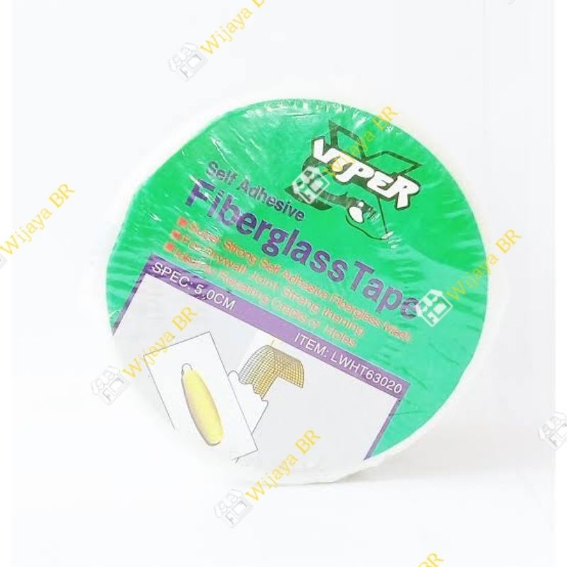Lakban Gypsum / Isolasi Gypsum / Isolasi Fiberglass / Fiberglass tape