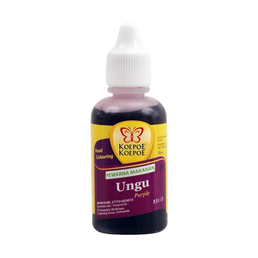 

Koepoe Koepoe Pewarna Makanan Ungu 30ml